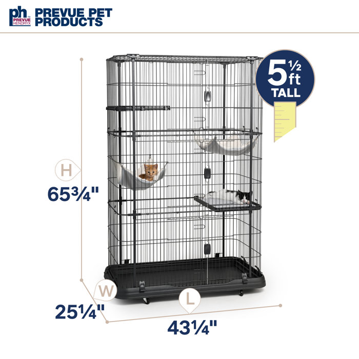 Archie & Oscar™ Elmo Cat Cage with Hammocks & Reviews Wayfair